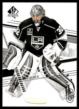 2014-15 SP Authentic #132 Jonathan Quick Los Angeles Kings Hockey Card