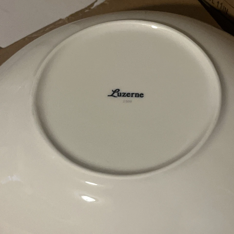 Oneida L57500759 Tazón de sopa de porcelana blanco cálido etapa de alfalfa 43 oz - 1 doz Foto 3 de 4