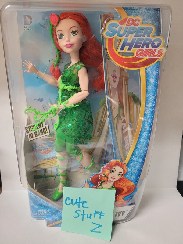 DC Super Hero Girls Poison Ivy 12" Doll Mattel MIB