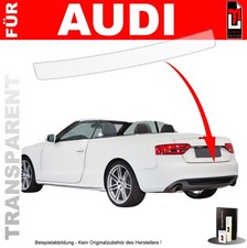 Lackschutzfolie Ladekantenschutz für Audi A5 Cabrio 8F 2009-2016 Transparent