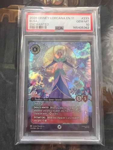 Elsa - Ice Artisan graded PSA 10 for sale on eBay