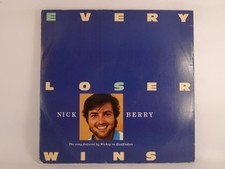 NICK BERRY EVERY LOSER (195) 3 Track 12" Single including Picture Sleeve 