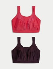 M&S - Goodmove Womens Purple Women Sports bra