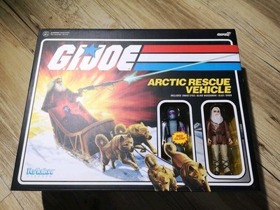 G.I. Joe - Arctic Rescue Vehicle (Snake Eyes & Blind Woodsman) - Super7 - MISB