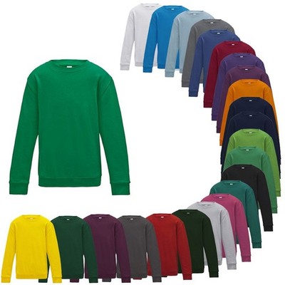 Just Hoods Kids AWDis Sweat Kinder Sweat Shirt für Jungs und Mädchen
