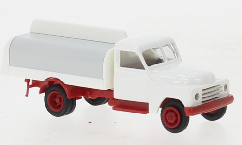 Brekina 37147 - 1/87 Hanomag L 28 Beverage Body, White/Red, 1950 - New