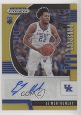 2020 Panini Prizm Draft Picks Prospect Gold 6/10 EJ Montgomery #PA-EJ Auto 0c2