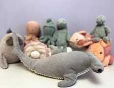NWBT Jellycat Very Rare Retired Harley Hammerhead Shark