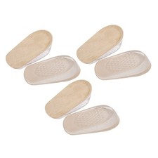 3 Pairs Women Heightening Insole Lift Insoles Shoe Pads Elevator