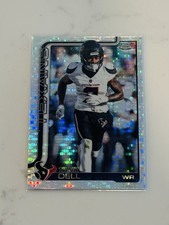 2025 Topps Chrome Tank Dell Pulsar Refractor Texans #123