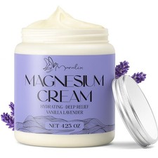 Magnesium Cream for Sleep - Topical Magnesium for Women, Muscle Relaxation, C...