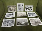 Antique World War POST MORTEM Rare Black & White Photo Lot