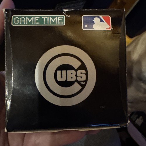 Game Time MLB Chicago Cubs Bold Black Watch Avon NEW - Picture 9 of 12