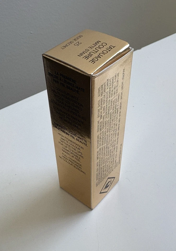 YSL Tatouage Couture Matte Stain, Shade 25 Beige Secret. NIB. - Image 4 of 4