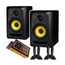 KRK Classic 5 Professional Bi-Amp 5" Powered Studio Monitor 2 Speakers Pair...