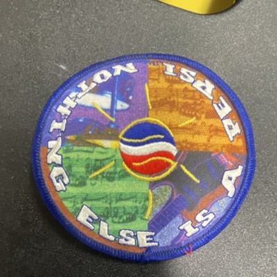 Pepsi Embroidered Patch Nothing Else Is A Pepsi Multicolor Soda Collectible