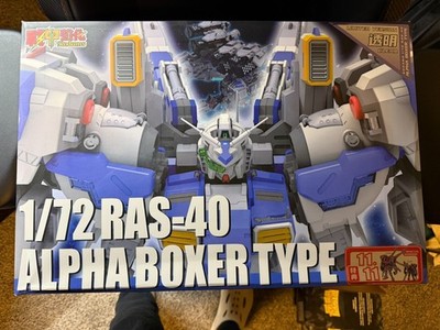 Rodams 1/72 RAS-40 Alpha Boxer Type Gundam Prototype Model Blue