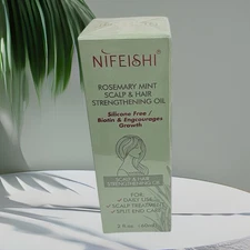 Rosemary Mint Scalp & Hair Strengthening Oil Silicone free 2 fl oz New Sealed