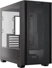 A21 Black Micro ATX PC Case Supports BTF Hidden Connector Technology Graphics
