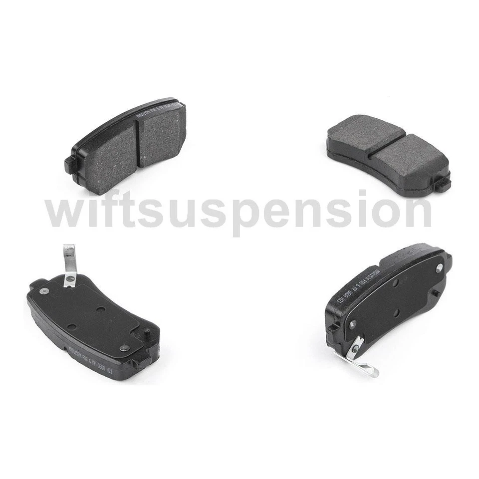 Pinzas de freno traseras y pastillas de freno para Hyundai Accent 2006 2007 Foto 3 de 4