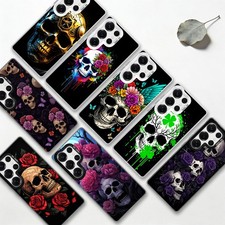 Horrible Skulls Cover For Samsung Galaxy S23 S24 S25 Ultra S26 Hard PC TPU Case