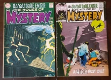 House of Mystery 179 & 190.  Neil Adams artwork! Bronze Age DC Comics 1970s