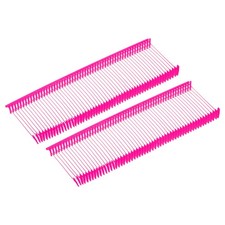 2500pcs Standard Tagging Fastener 28x8mm Price Tag 25mm Rose Red