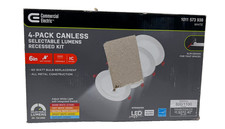 Commercial Electric 4 Pack Canless Seletable ...