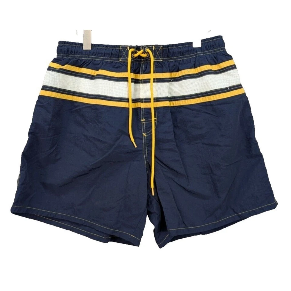 Baúl de baño Catalina vintage para hombre talla L surfista tabla pantalones cortos playa malla rayas Foto 2 de 4