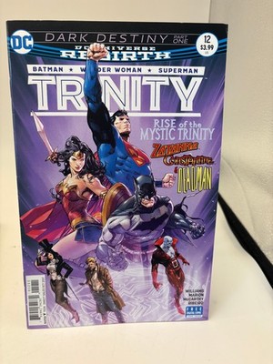 Trinity #12 2017 Wonder Woman Superman Batman DC Comics Rebirth F- VF