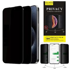 BEST DEAL 2 x Privacy Screen Protector Premium for iPhone models