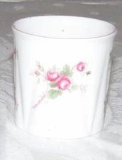 Shelley 13545 Bridal Rose Spray Bone China Dainty Cigarette Toothpick Holder