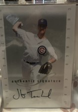 1996 Leaf Signature Series - Signatures Update Steve Trachsel (AU)