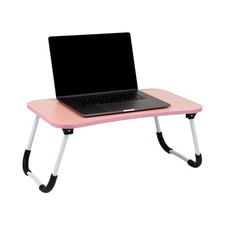 Laptop Tray Breakfast Serving Bed with Folding Legs for Working Reading Writing