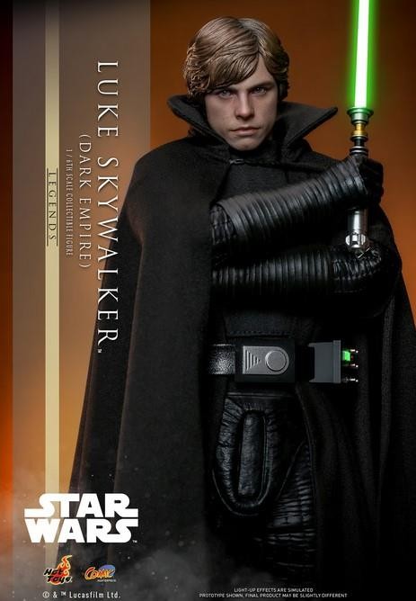 Luke Skywalker Dark Empire 1/6 Scale Action Figure Star Wars Hot Toys