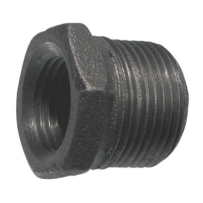 APPROVED VENDOR 5P521 Hex Bushing,Malleable Iron, 1 1/4 x 1 in 5P521