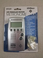 Wittner MT-600 Digital LED Pendulum Motion Metronome 10 Settings NEW