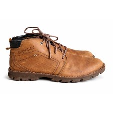 Botas Caterpillar US 10.5 Cuero Marrón Transform 2.0 Ropa de Trabajo Utilidad Resistente