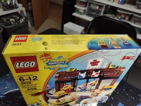Lego Spongebob Squarepants Set 3833 Krusty Krab Adventures Factory Sealed Box