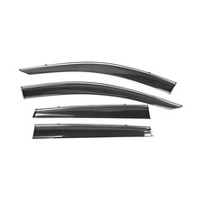 for Honda for CR-V 2017-2022 4pcs Window Visors Guard w/Chrome