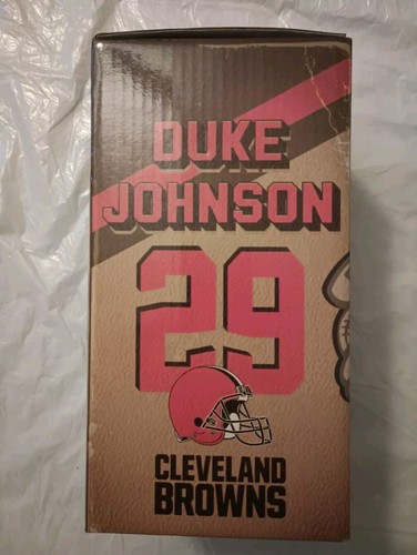 Duke Johnson Cleveland Browns Pepsi Gnome Figurine NIB Forever Collectibles RARE - Picture 2 of 5