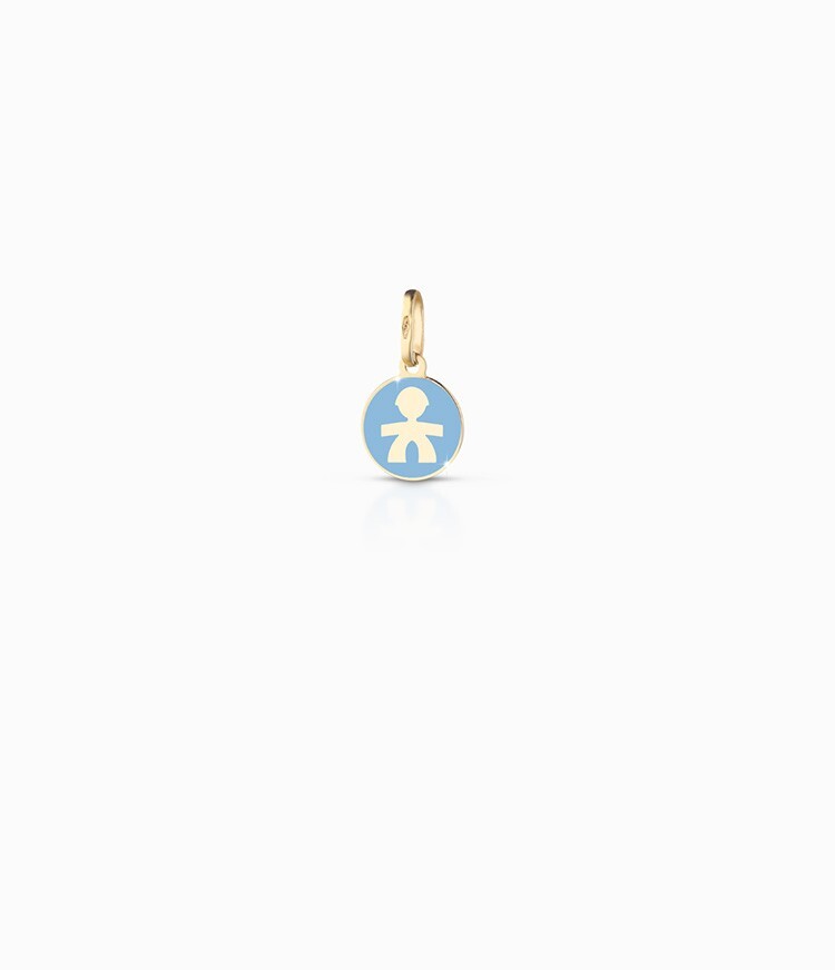 Pendentif bébé Le Bebé Icon : le bijou en or hypoallergénique protecteur pour peaux sensibles