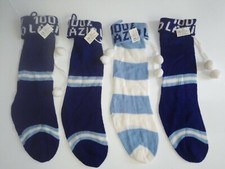 Lotto stock 4 calze befana 100% lazio in lana nuove cm. 40 art. 935