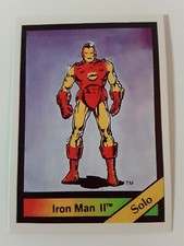 1987 Marvel Universe Series I Comic Images Iron Man II  # 77