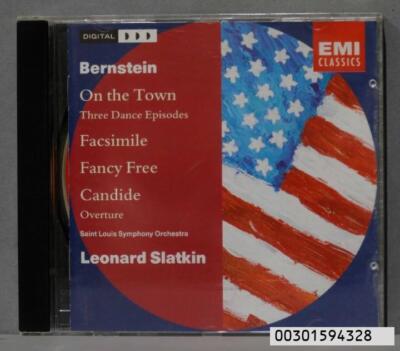 CD. Bernstein. on The Town (three Dance Episodes). SLATKIN       