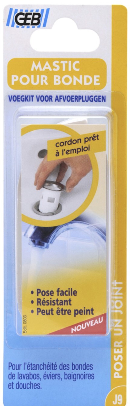 Mastic Guarnizione Giunto Tappo Cavo 43cm Geb