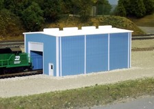 Small Enginehouse Building Kit N Scale Layout Diorama Pikestuff 8002