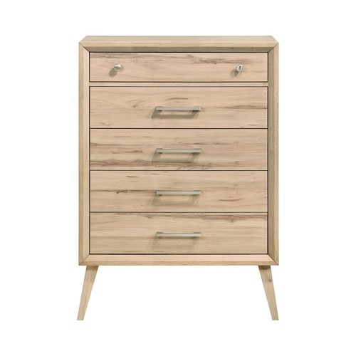 Mid-Century Modern 5-Drawer Chest | eBay