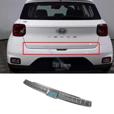 For Hyundai Venue 2020-2023 2024 Black Steel Outer Rear Bumper Protector Guard