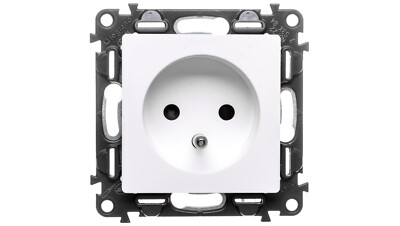 LEGRAND VALENA LIFE Einzelsteckdose mit 2P+Z und Rollläden weiß 753184
